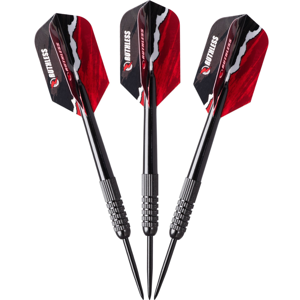 Ruthless Mini Darts – Miniatur-Leichtgewicht-Dart-Set – Schwarz – 5 g