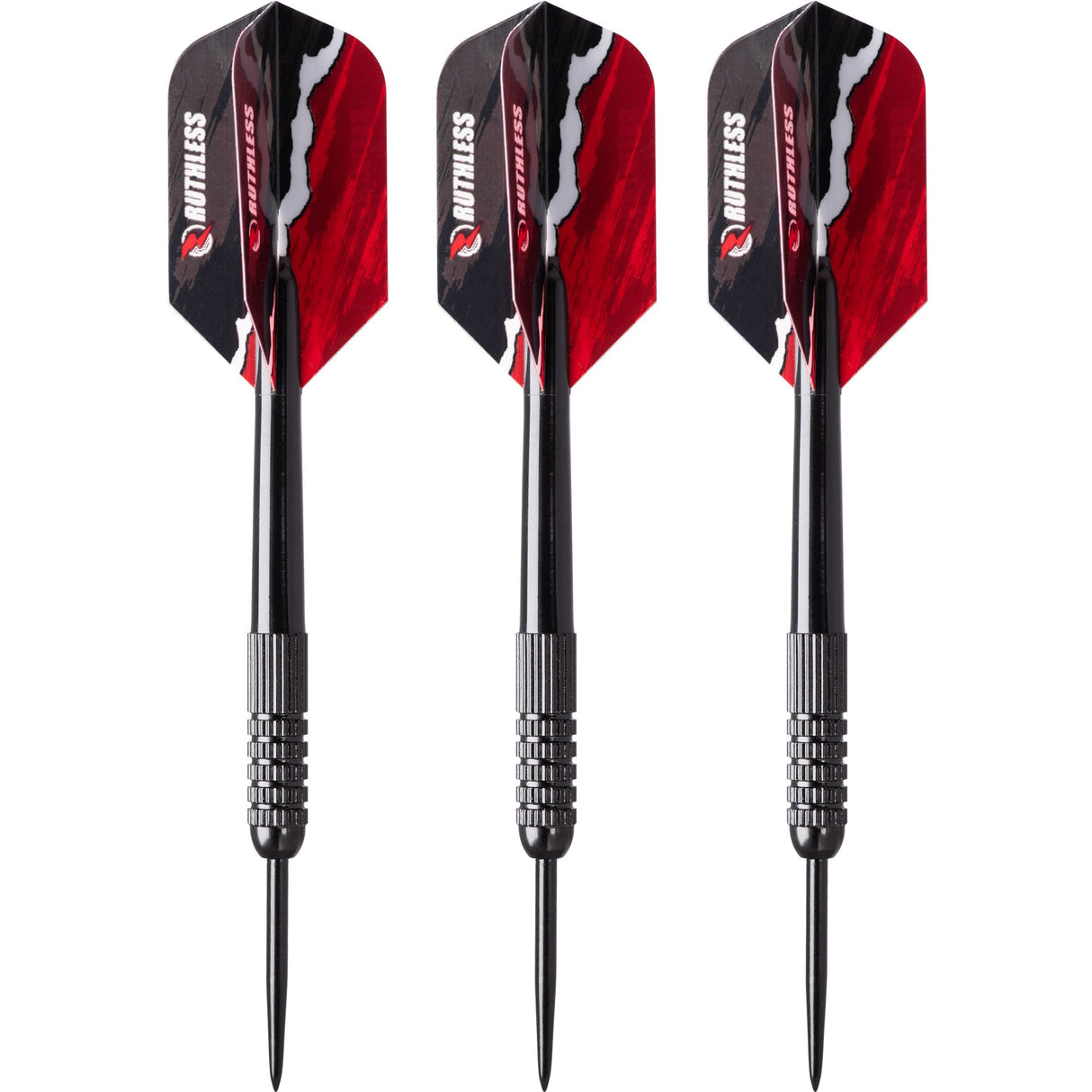 Ruthless Mini Darts – Miniatur-Leichtgewicht-Dart-Set – Schwarz – 5 g