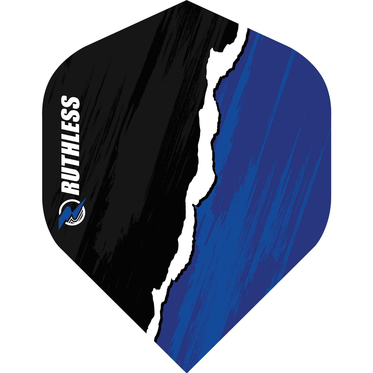 Ruthless RipTorn Dart Flights - Std - No2 - Black Blue