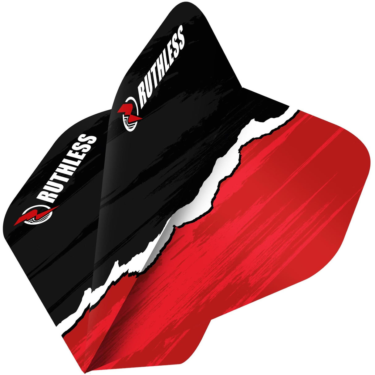 Ruthless RipTorn Dart Flights - Std - No2 - Black