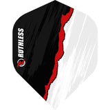 Ruthless RipTorn Dart Flights - Std - No2 - Black White