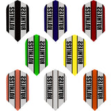 *Ruthless - Clear Panel - Dart Flights - 100 Micron - Slim