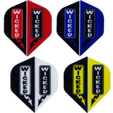 *Ruthless - Wicked - Dart Flights - 100 Micron - No2 - Std