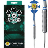 Scotland Football Darts – Stahlspitze Messing – Offizielles Lizenzprodukt – Logo – 22 g