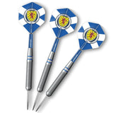Scotland Football Darts – Stahlspitze Messing – Offizielles Lizenzprodukt – Logo – 22 g
