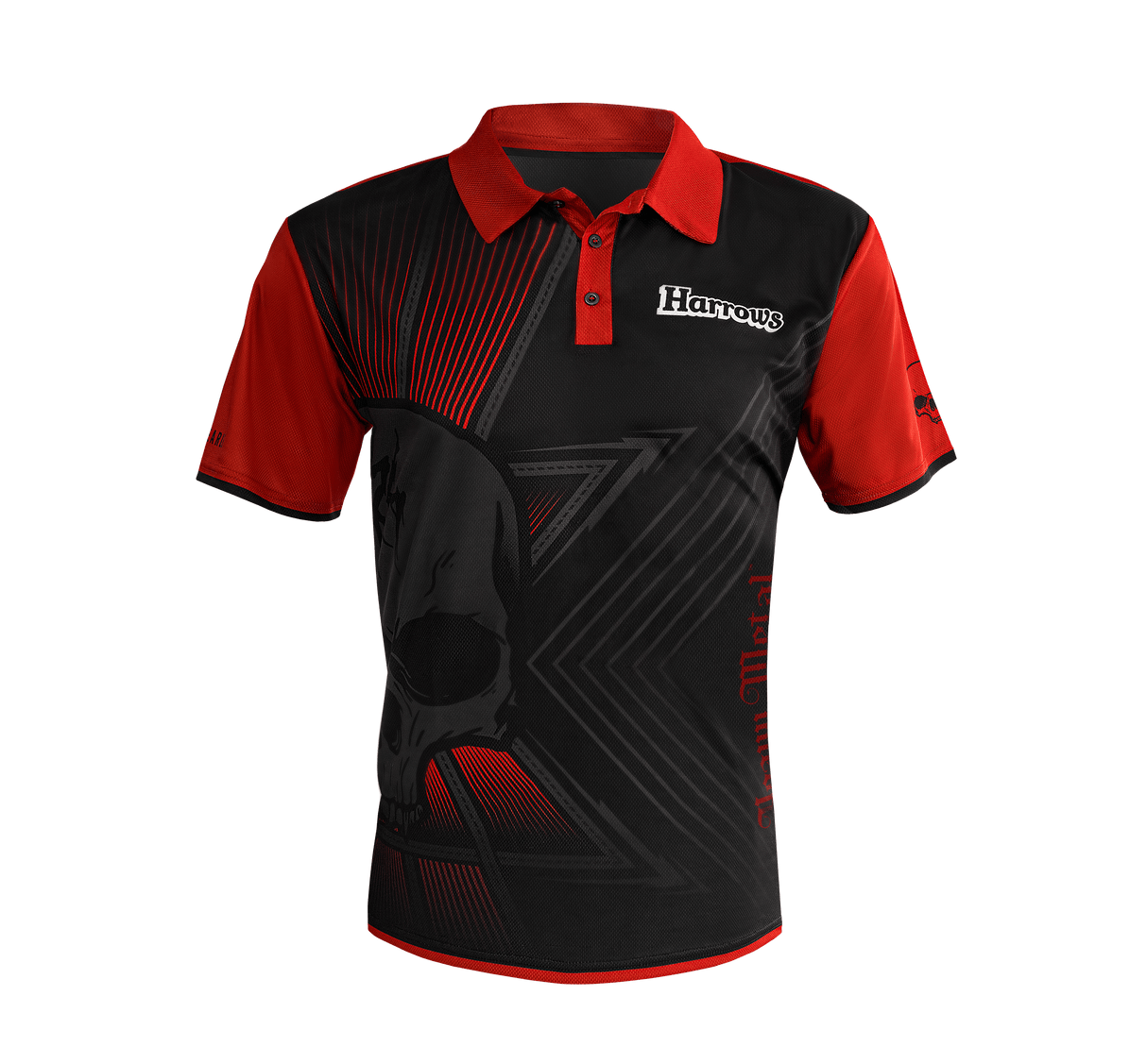 Harrows Ryan Searle Darts Shirt - Heavy Metal