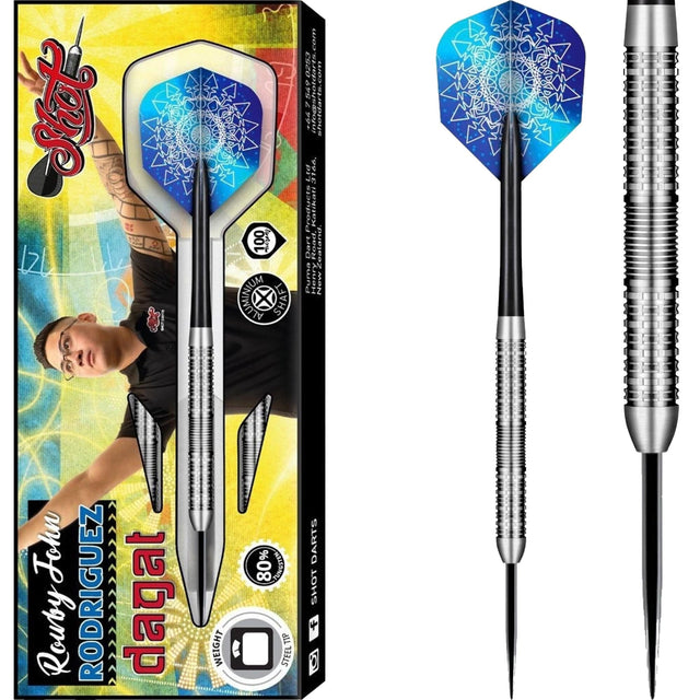*Shot Rowby-John Rodriguez Darts - Steel Tip Tungsten - Dagat 21g
