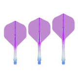 Caliburn SUP Flights - Formgepresste Flights & Schäfte - Standard No2 - Zwei Farben