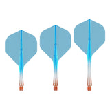 Caliburn SUP Flights - Formgepresste Flights & Schäfte - Standard No2 - Zwei Farben