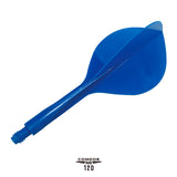 Condor AXE120 Dart Flights - Tropfenform - Blau