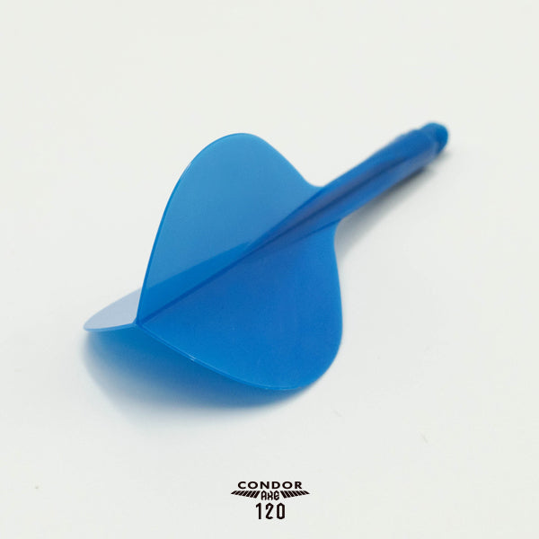Condor AXE120 Dart Flights - Tropfenform - Blau