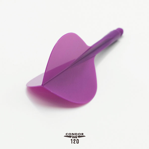 Condor AXE120 Dart Flights - Tropfenform - Lila