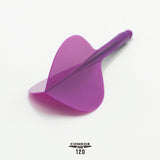 Condor AXE120 Dart Flights - Tropfenform - Lila