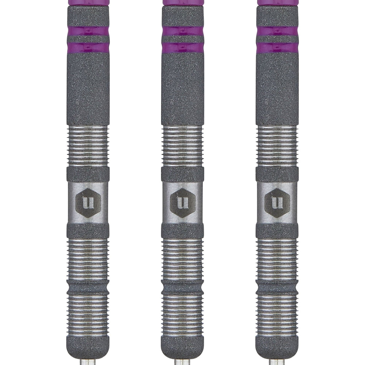 Unicorn Amethyst Darts - Steel Tip - Utech - Style 1 - Sandblasted