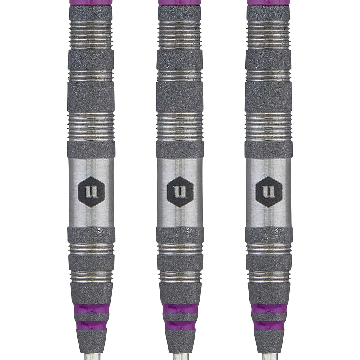 Unicorn Amethyst Darts - Steel Tip - Utech - Style 2 - Sandblasted