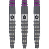 Unicorn Amethyst Darts - Steel Tip - Utech - Style 4 - Sandblasted