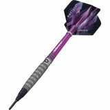 Unicorn Amethyst Darts - Soft Tip - Utech - Style 4 - Sandblasted 19g