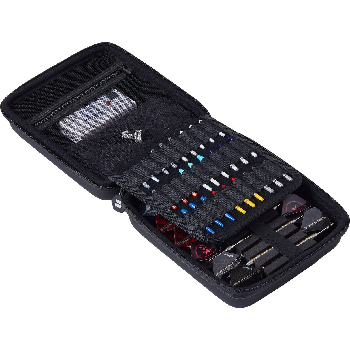 Unicorn Ultra Dart Case - Embossed - Total Protection - Black - Large