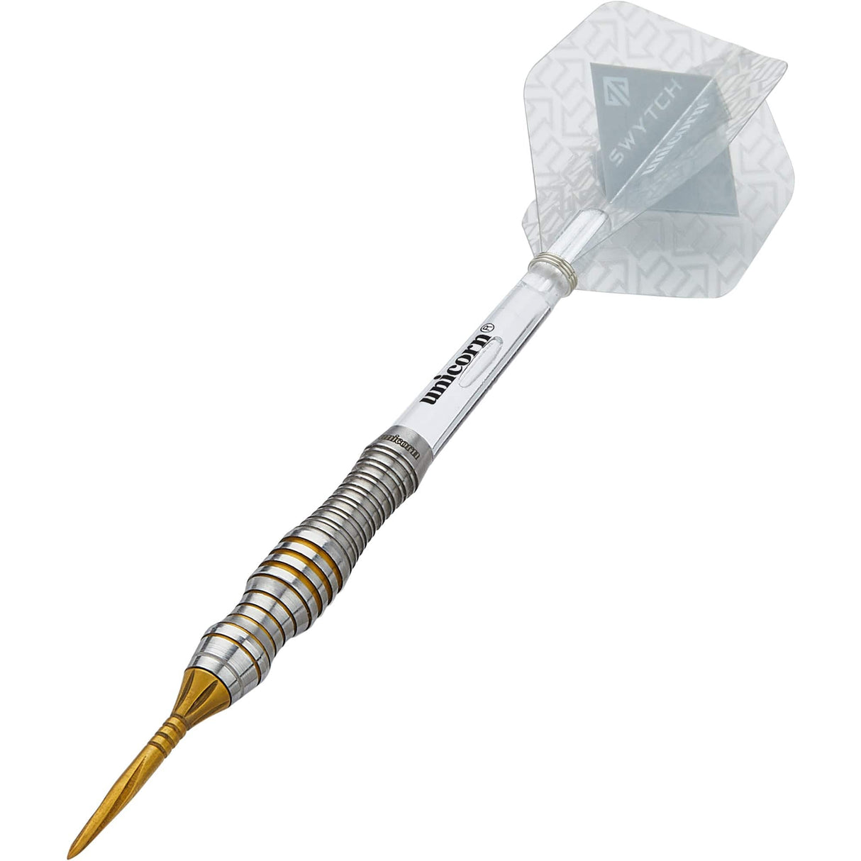 Unicorn Swytch Darts - Steel and Soft Tip - Reversible Barrels - Gold