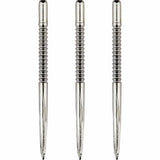 Unicorn Volute Dart Points - Steel Tip - Shark Fin - Silver 42mm