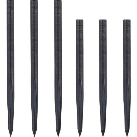 Unicorn Volute Dart Points - Steel Tip - Smooth - Black