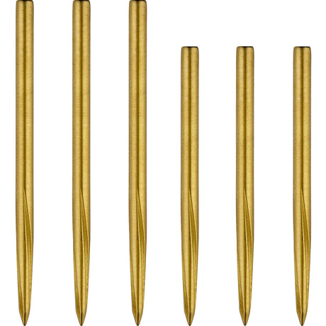 Unicorn Volute Dart Points - Steel Tip - Smooth - Gold