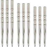Unicorn Volute Dart Points - Steel Tip - Scalloped - Silver