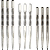 Unicorn Volute Dart Points - Steel Tip - Shark Fin - Silver
