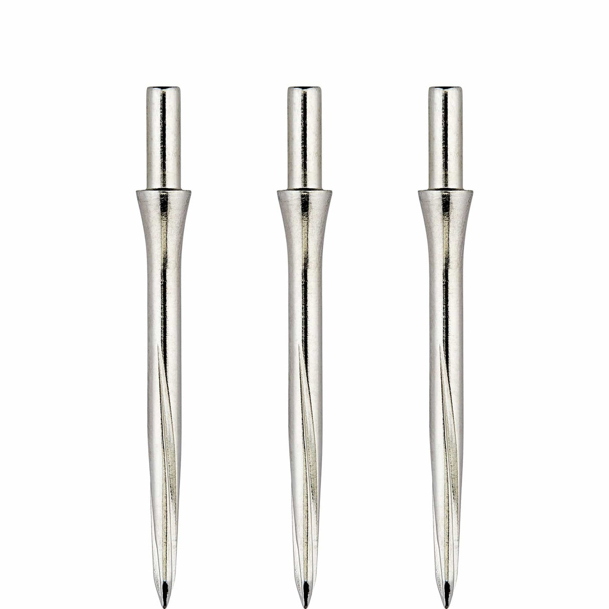 Unicorn Volute Dart Points - Steel Tip - Shouldered - Silver 36mm