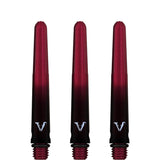Viper Viperlock Aluminium-Dartschäfte – inkl. O-Ringe und Sicherungsstift – Schwarz &amp; Rot