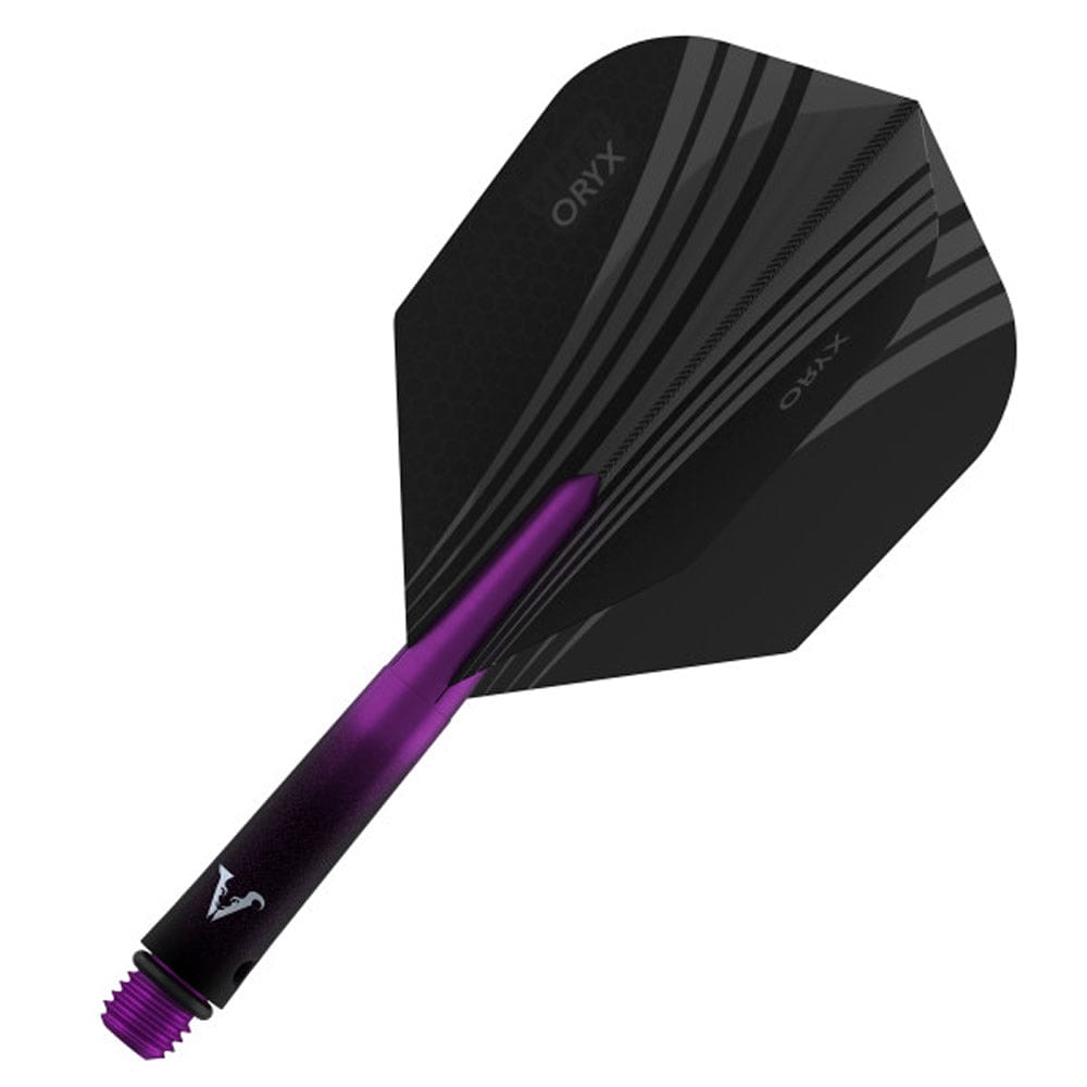 Viper Viperlock Aluminium-Dartschäfte – inkl. O-Ringe und Sicherungsstift – Schwarz &amp; Lila