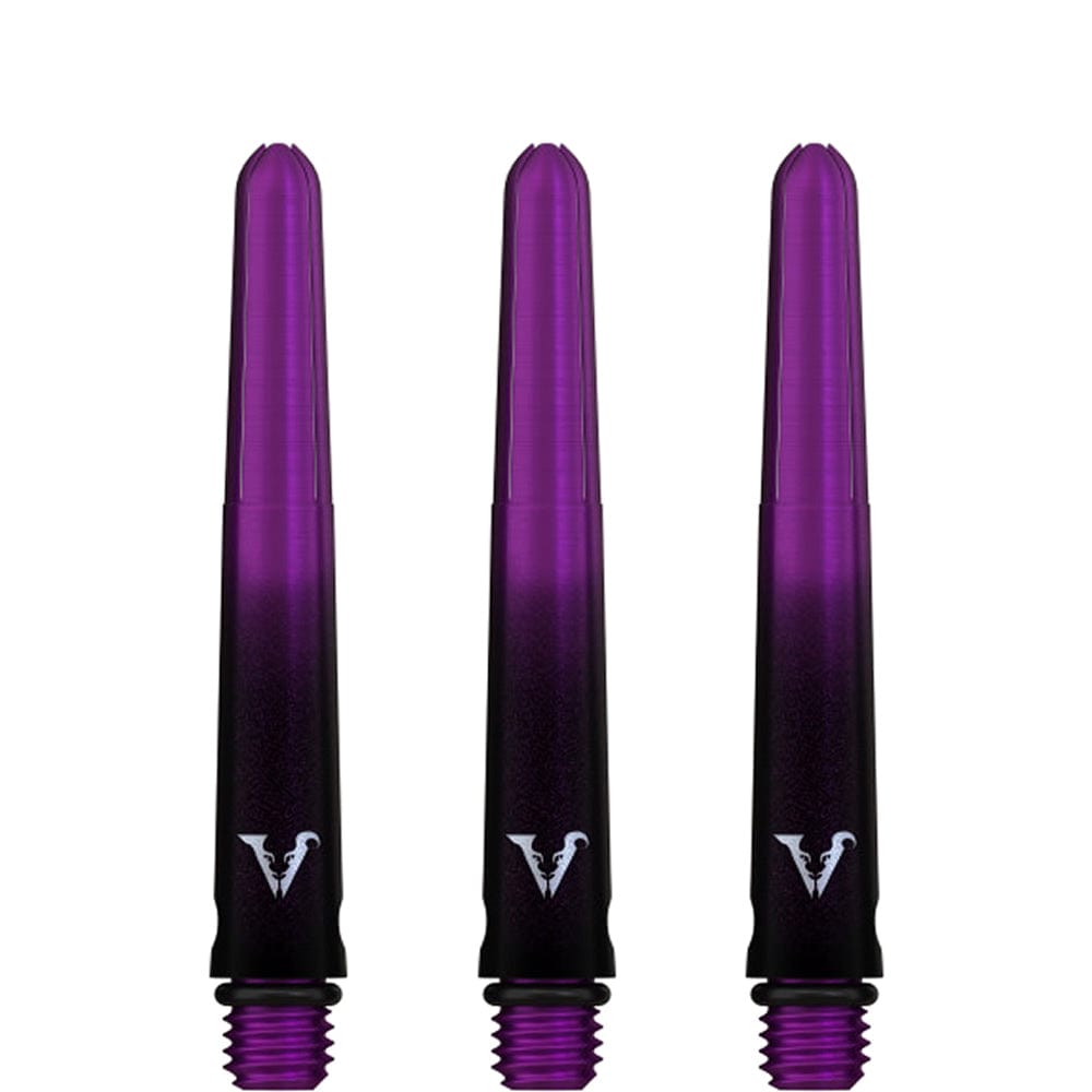 Viper Viperlock Aluminium-Dartschäfte – inkl. O-Ringe und Sicherungsstift – Schwarz &amp; Lila