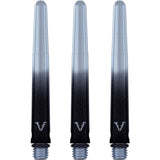 Viper Viperlock Aluminium Dart Shafts - inc O-Rings and Locking Pin - Black & Silver Tweenie