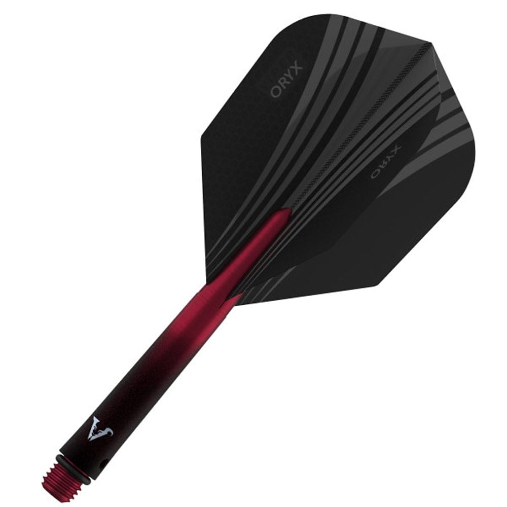 Viper Viperlock Aluminium-Dartschäfte – inkl. O-Ringe und Sicherungsstift – Schwarz &amp; Rot