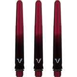 Viper Viperlock Aluminium-Dartschäfte – inkl. O-Ringe und Sicherungsstift – Schwarz &amp; Rot