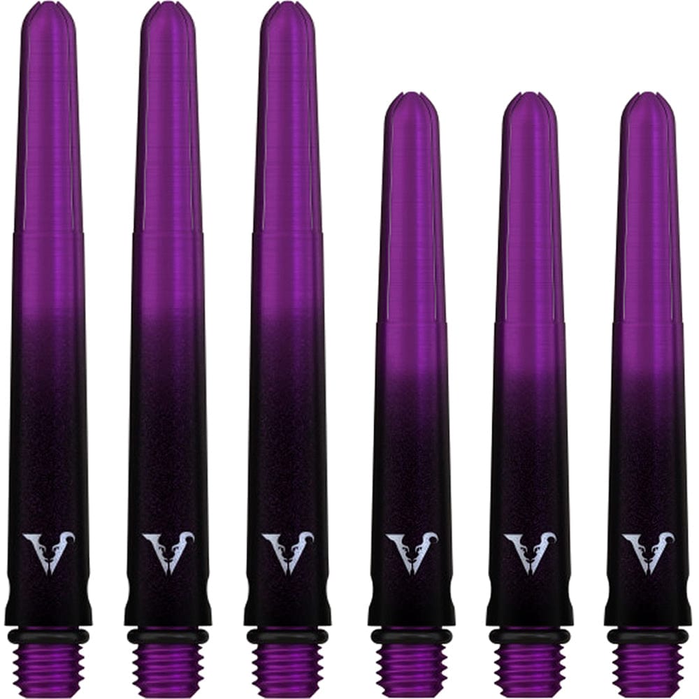 Viper Viperlock Aluminium-Dartschäfte – inkl. O-Ringe und Sicherungsstift – Schwarz &amp; Lila