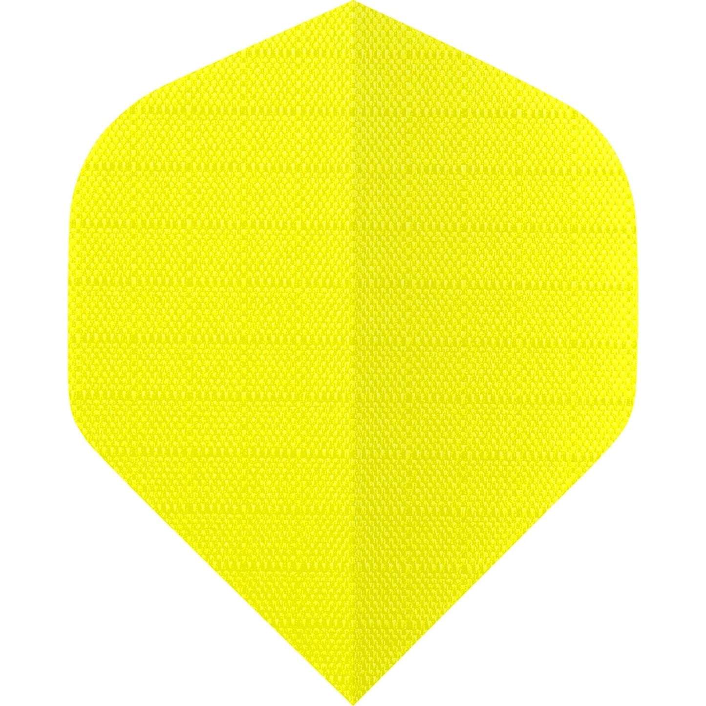 Designa Dart Flights - Fabric Rip Stop Nylon - Longlife - Std No2 Fluro Yellow