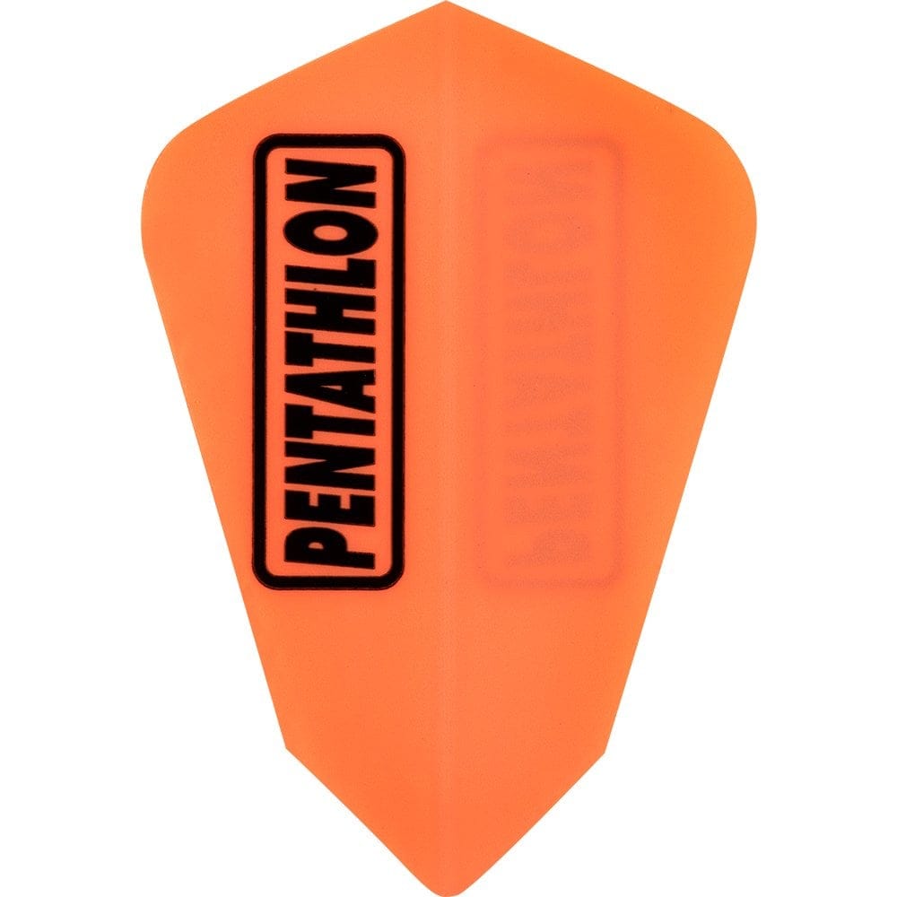 *Dart Flights - Pentathlon Colours - Extra Strong - Fantail Orange
