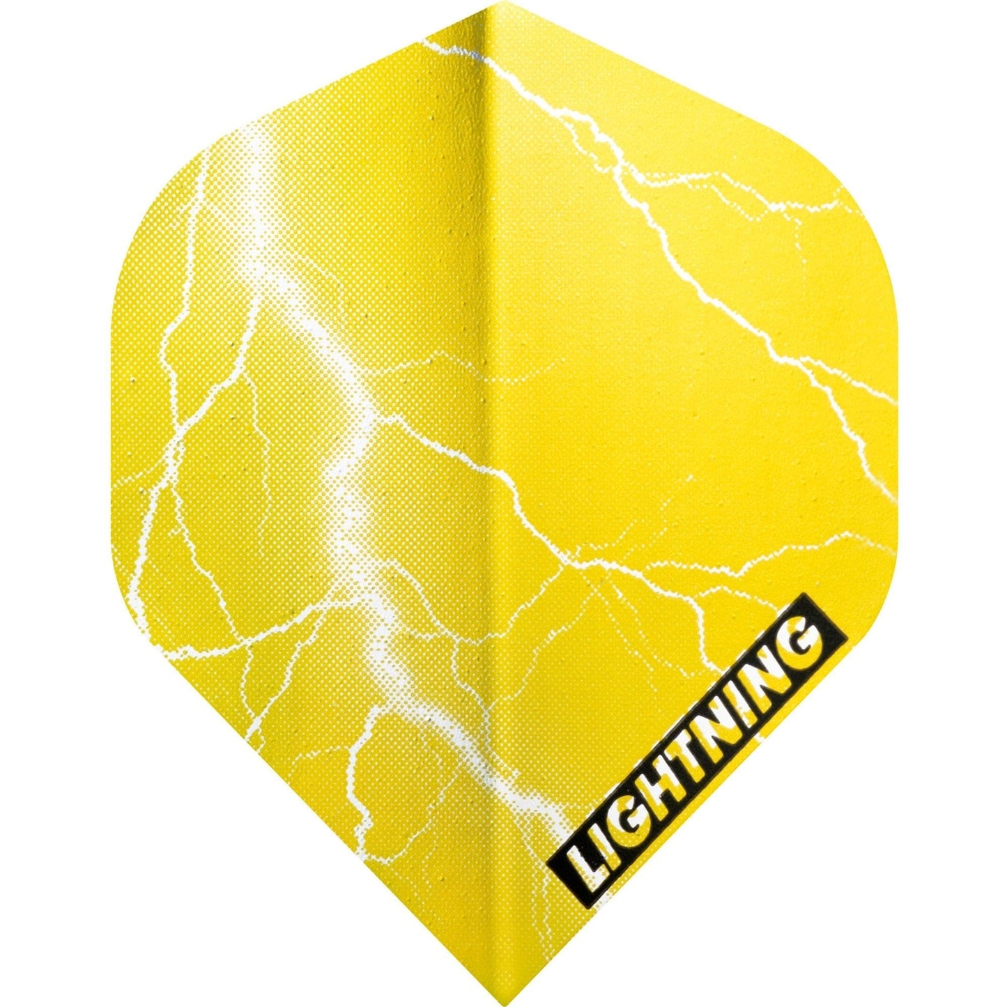 *McKicks Lightning Dart Flights - Metallic - Std Yellow