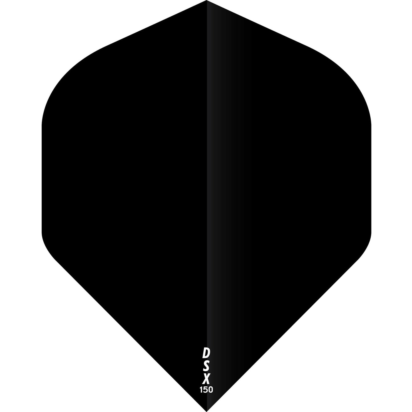 Designa DSX150 Dart Flights - No2 - Std Black