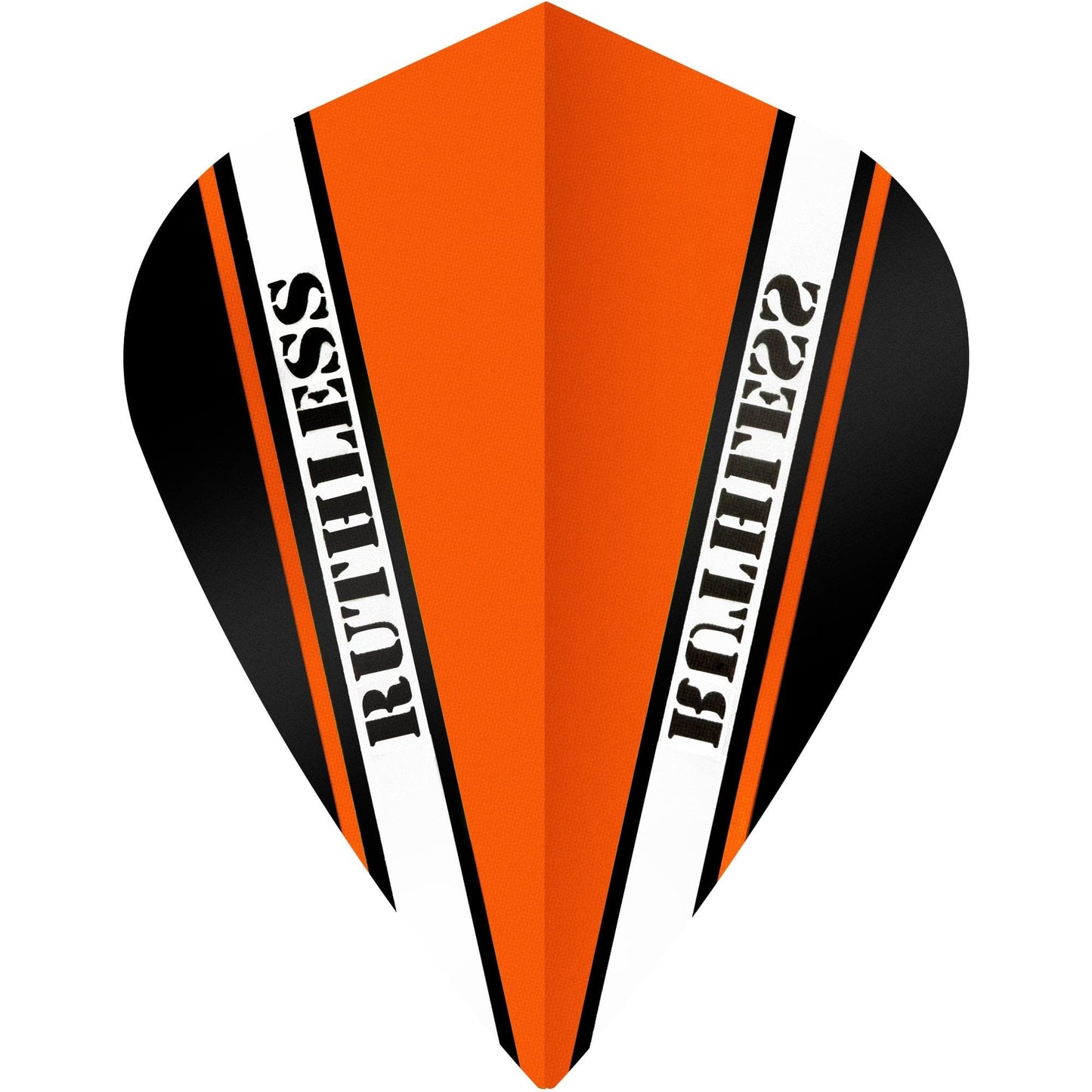 Ruthless - V100 Pro - Dart Flights - 100 Micron - Kite Orange