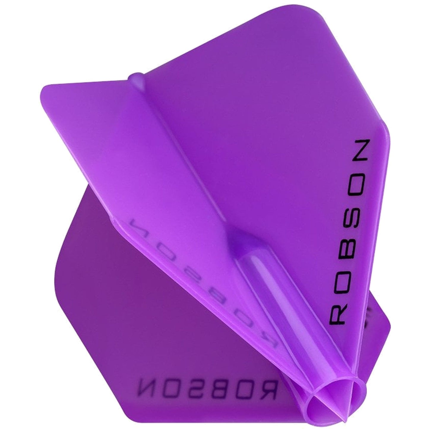 Robson Plus Dart Flights - for all shafts - Std No2 Purple