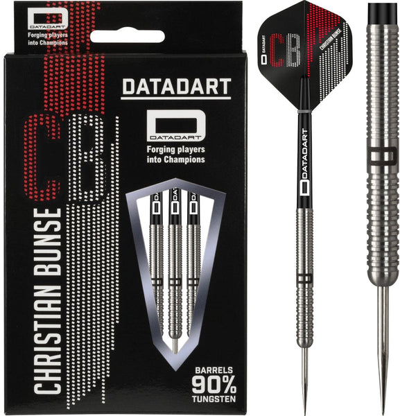 Datadart Christian Bunse Darts - Steel Tip - Ringed