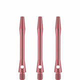 Designa Aluminium Shafts - Metal Dart Stems - Pink Tweenie