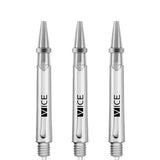 One80 Vice Shafts - Stems with Springs - Clear Tweenie
