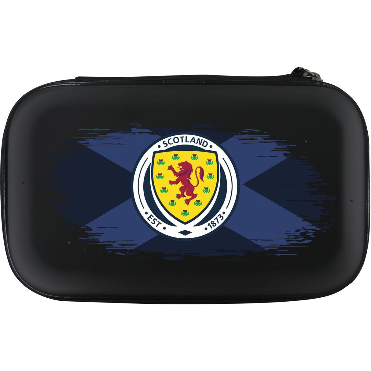 Scotland Football Darts Case - Official Licensed - Black - W2 - St Andrew - Navy Blue