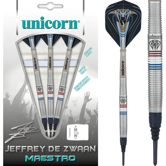 Unicorn Jeffrey De Zwaan Darts - Soft Tip - Maestro - Phase 2 22g